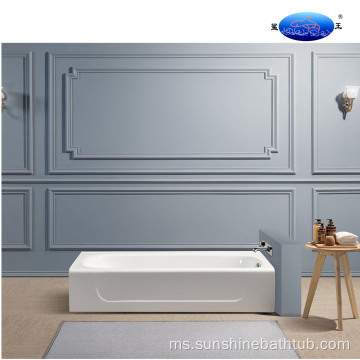 Kapal Vacuum Cast Iron Bache Bathtub